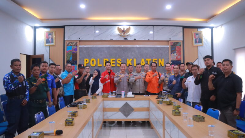 Polres Klaten Gelar Rakor Kesiapan Pengamanan Kampanye Terbuka Pilkada 2024