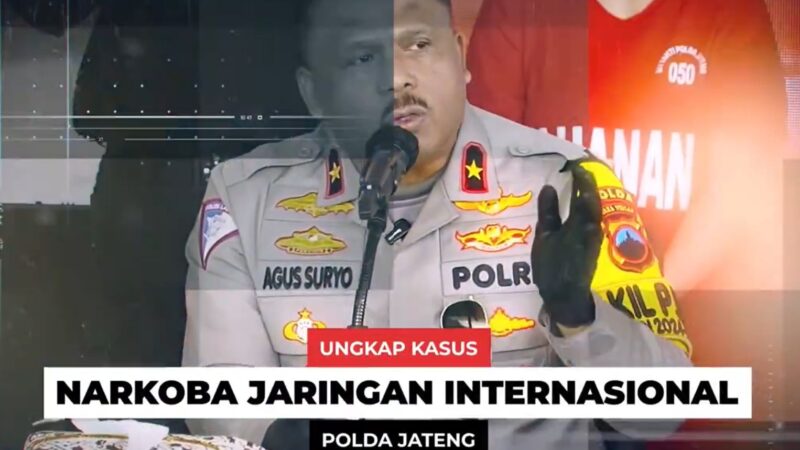 Polda Jateng Ungkap Pengiriman Sabu 12 Kilo, Amankan 1 Tersangka Residivis Narkoba