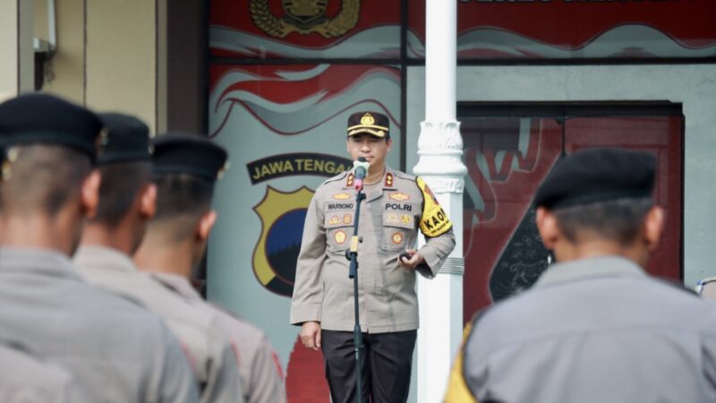 Polres Klaten Tingkatkan Pengawasan Kenakalan Remaja dan Jaga Netralitas Pilkada