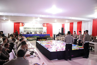Polda Jateng Gelar Latpraops Ketupat Candi 2025, Siapkan 14.693 Personel untuk Pengamanan Mudik Lebaran