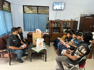 Satreskrim Polres Klaten Gelar Buka Bersama Anak Yatim di LKSA Yatim Putra Muhammadiyah