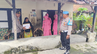 Polsek Tulung Gelar Bhakti Sosial di Desa Dalangan