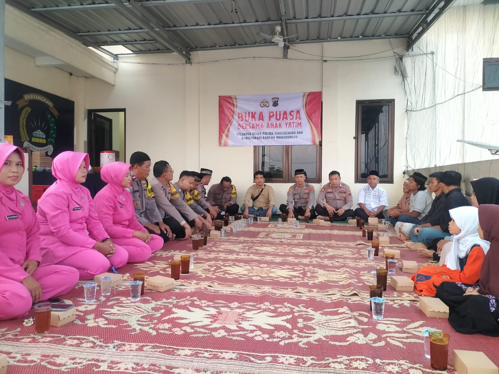 Polsek Manisrenggo Gelar Buka Puasa Bersama Anak Yatim: Wujud Kepedulian di Bulan Suci