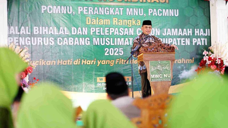 Bupati Sudewo Hadiri Rakor Muslimat NU, Ungkap Gebrakan di Infrastruktur dan Pendidikan