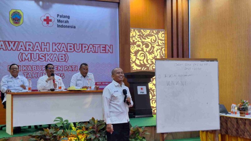 Istri Bupati Pati, dr. Atik Kusdarwati, Resmi Nahkodai PMI Kabupaten Pati