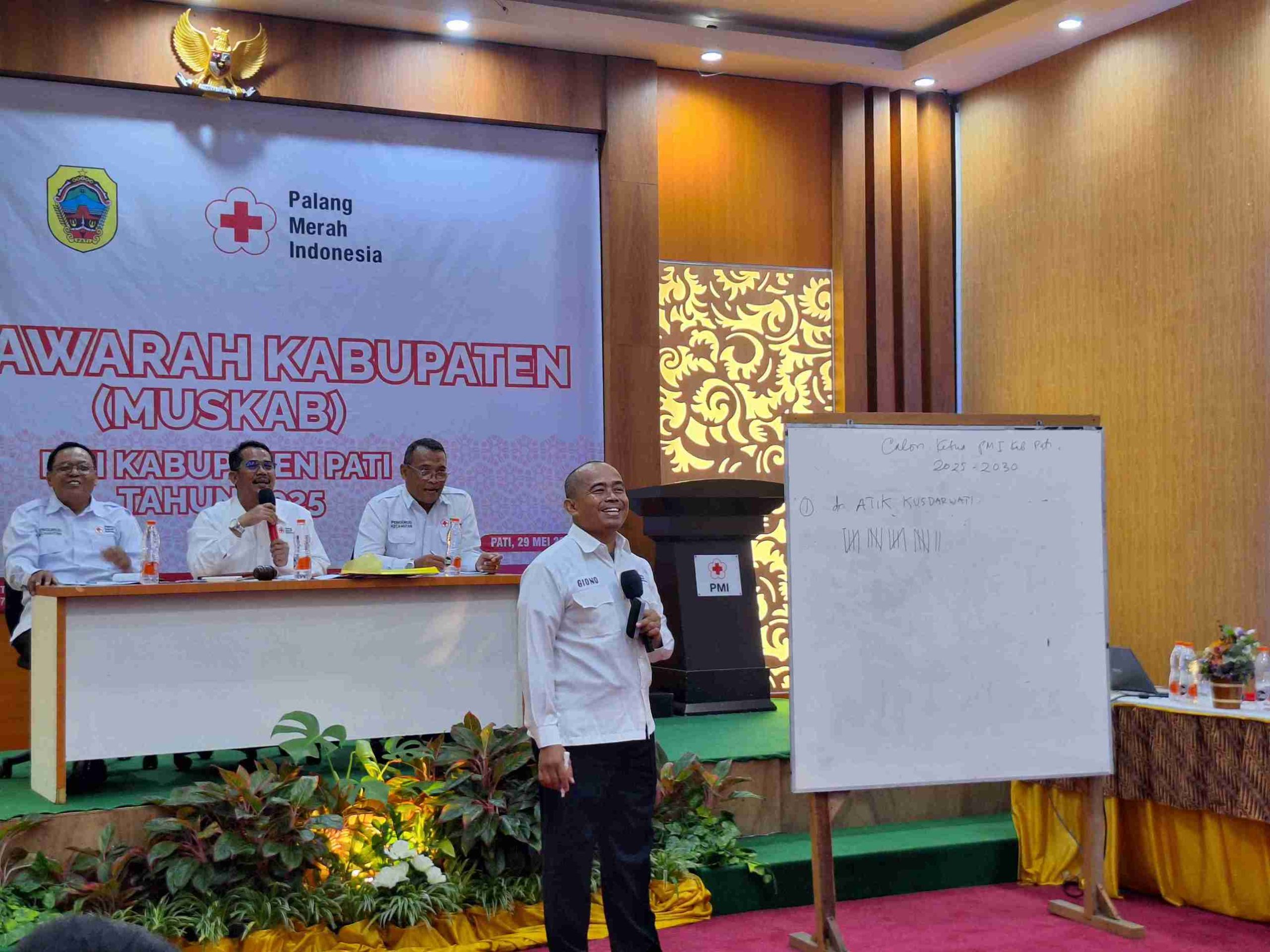Istri Bupati Pati, dr. Atik Kusdarwati, Resmi Nahkodai PMI Kabupaten Pati