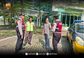 Satgas Preventif Polres Klaten Cegah Premanisme di Exit Tol Ngawen dan Perusahaan