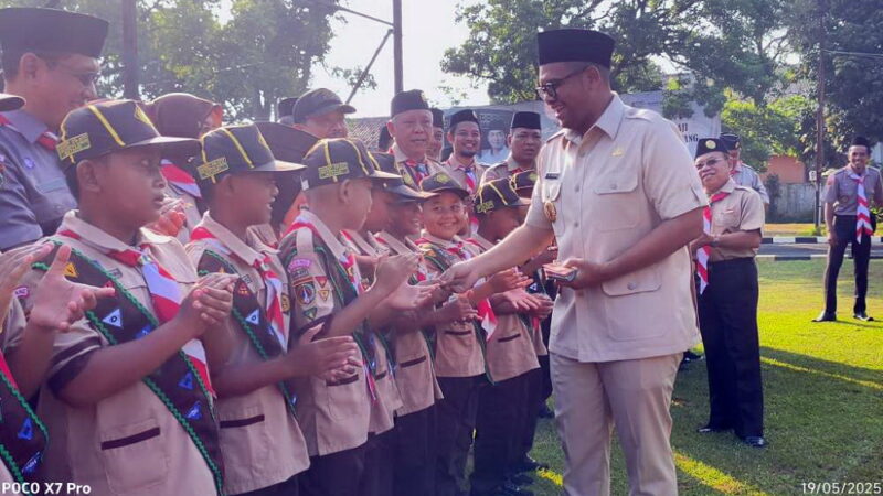 Kwarcab Batang Raih Penghargaan “Teladan” Pesta Siaga Kwarda Jateng