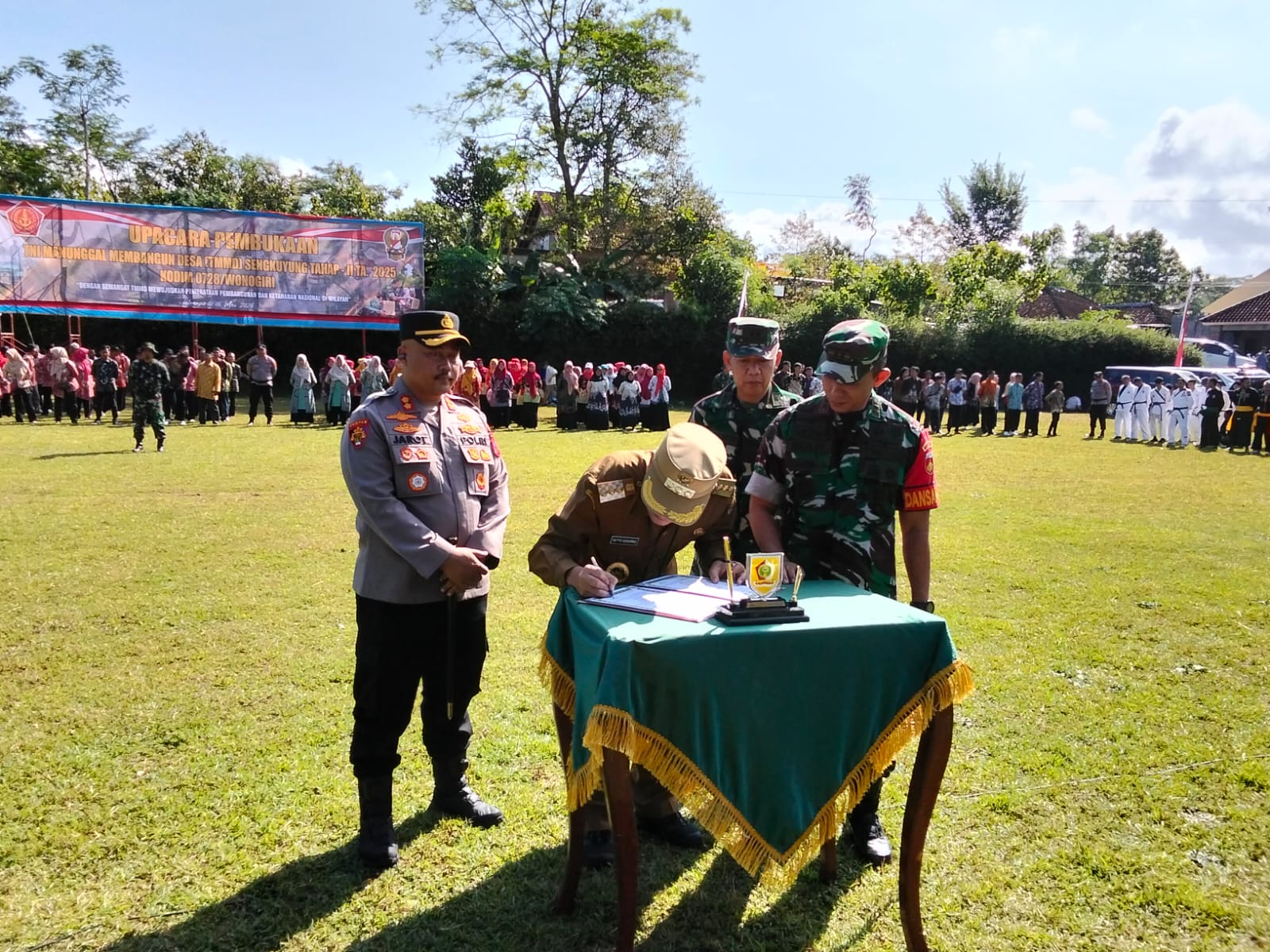 Pemkab Wonogiri Gelontorkan Dana Rp489 Juta untuk TMMD Sengkuyung Desa Giriyoso – Pemerintah Provinsi Jawa Tengah