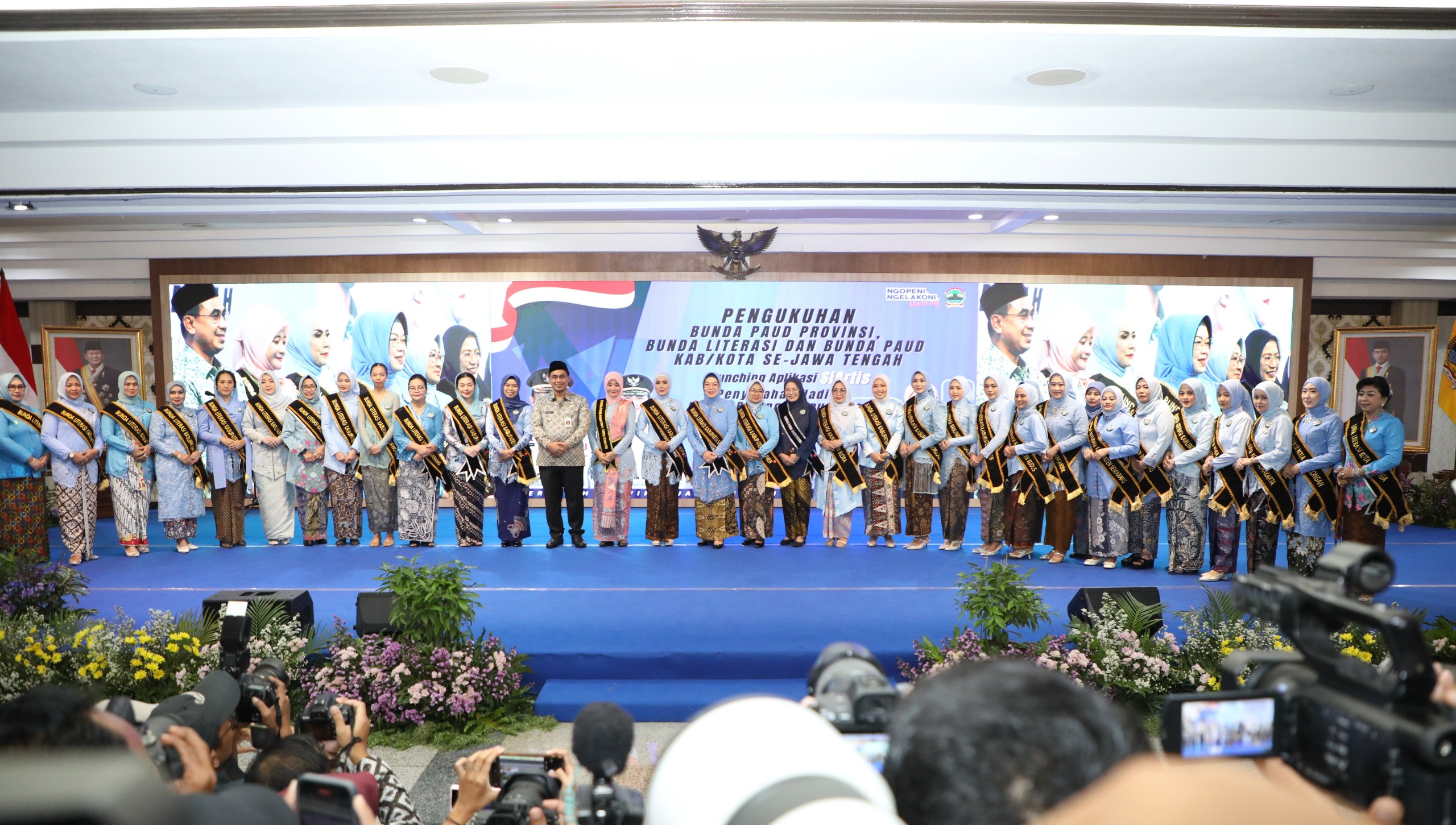 Kukuhkan Bunda PAUD dan Literasi se-Jateng, Nawal Dorong Tiap Desa Miliki PAUD – Pemerintah Provinsi Jawa Tengah