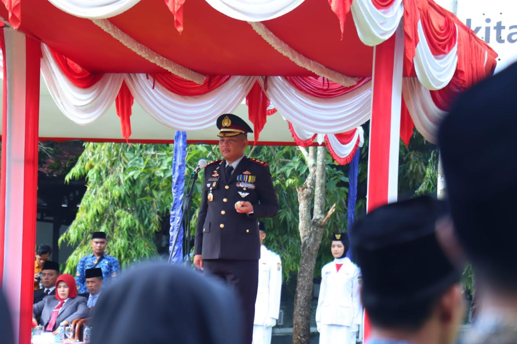 Kapolres Pimpin Upacara Peringatan Hari Kebangkitan Nasional Ke-117 Tingkat Kabupaten Pekalongan