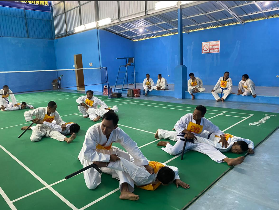 Tingkatkan Skill Anggota, Polres Pekalongan Gelar Latihan Beladiri Polri