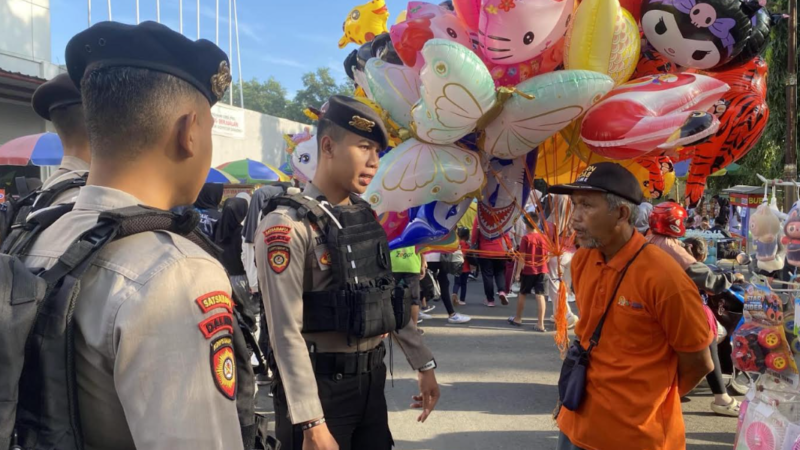 Polres Purbalingga Gelar Patroli Anti-Premanisme di Kawasan GOR Goentoer Darjono