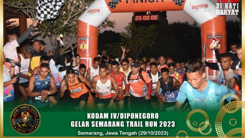 Kodam IV/Diponegoro gelar Semarang Trail Run 2023