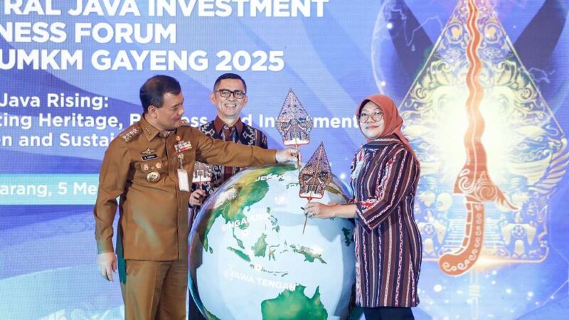 Triwulan Pertama, Investasi di Jateng Capai Rp 21 Triliun