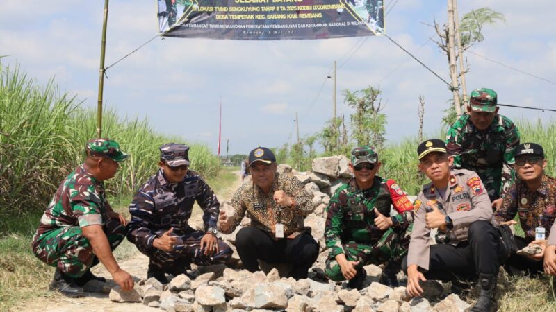 TMMD Sengkuyung Tahap II 2025 di Kabupaten Rembang, Jepara, Kendal, dan Pati Sasar Pengaspalan Jalan – Pemerintah Provinsi Jawa Tengah