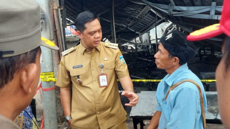 Bupati Pastikan Hak Korban Kebakaran Parkiran Pekerja HWI Terpenuhi