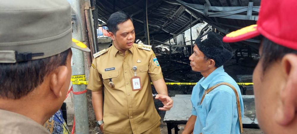 Bupati Pastikan Hak Korban Kebakaran Parkiran Pekerja HWI Terpenuhi