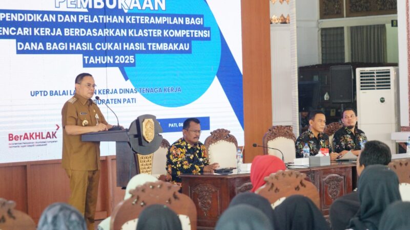 Tingkatkan Keterampilan, Pemkab Pati Gelar Pelatihan dari DBHCHT – Pemerintah Provinsi Jawa Tengah