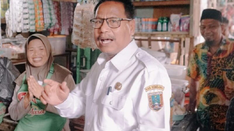 Fokus Revitalisasi, Bupati Rembang Tegaskan Pasar Kota Tidak Akan Dipindah