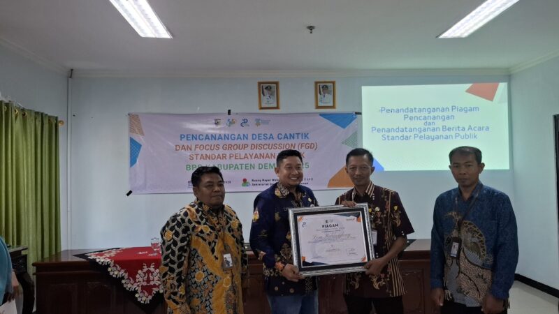 Kalikondang Dicanangkan Desa Cantik 2025 – Pemerintah Provinsi Jawa Tengah