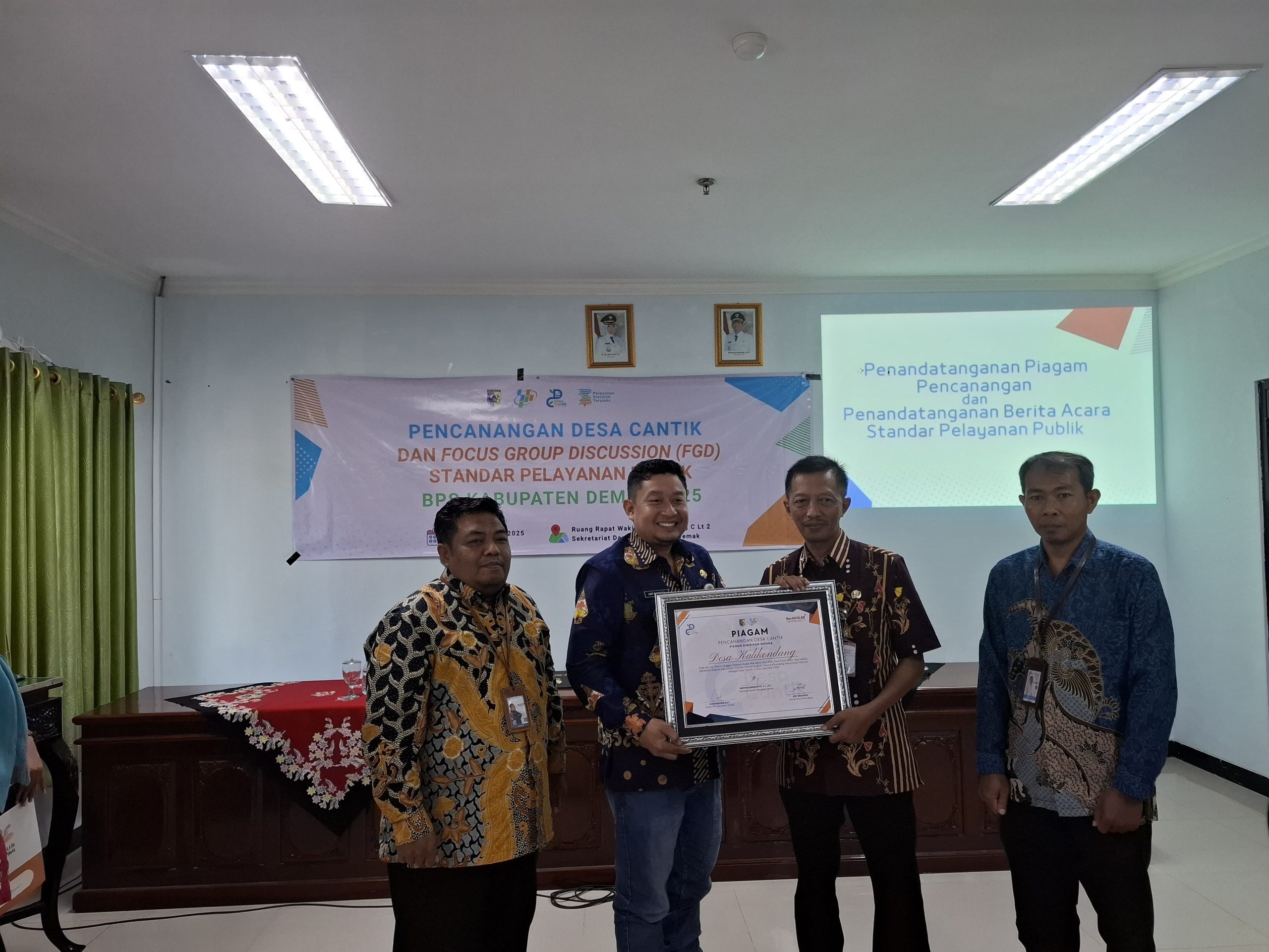 Kalikondang Dicanangkan Desa Cantik 2025 – Pemerintah Provinsi Jawa Tengah