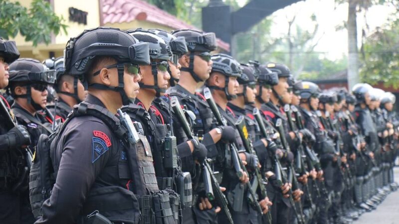 Polda Jateng Amankan Kunjungan Presiden Prancis di Candi Borobudur