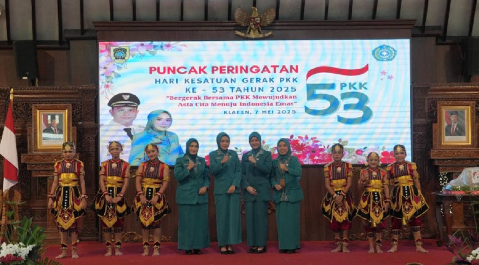 Peringatan HKG Ke-53 PKK Klaten Bertabur Prestasi