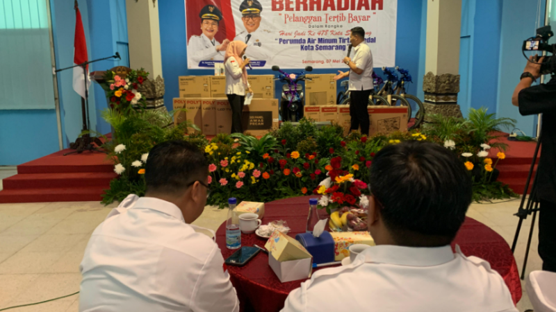PDAM Tirta Moedal Semarang Lakukan Pengundian bagi Pelanggan Tertib Bayar Tagihan Air – Pemerintah Provinsi Jawa Tengah