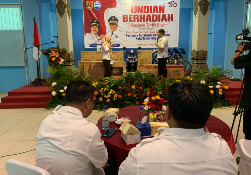 PDAM Tirta Moedal Semarang Lakukan Pengundian bagi Pelanggan Tertib Bayar Tagihan Air – Pemerintah Provinsi Jawa Tengah