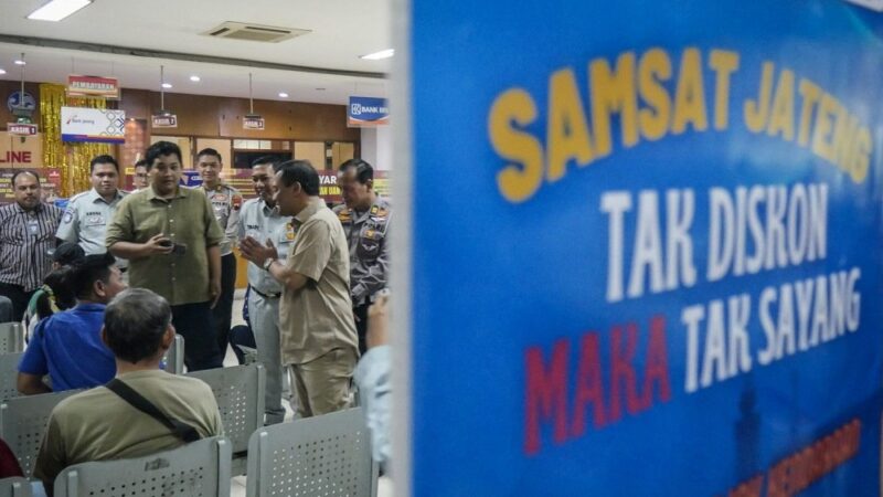 Pemutihan Pajak Kendaraan, Bantu Masyarakat di 100 Hari Kinerja Luthfi-Yasin