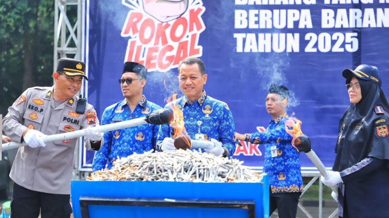Lebih dari 6 Juta Rokok Ilegal Dimusnahkan – Pemerintah Provinsi Jawa Tengah