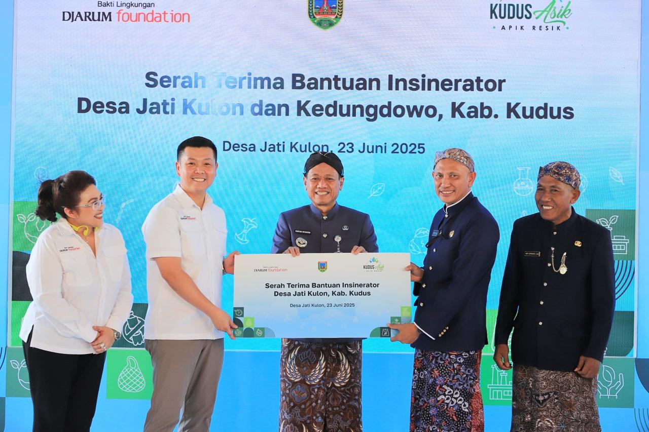 Dua Desa di Kudus Terima Bantuan Insinerator – Pemerintah Provinsi Jawa Tengah