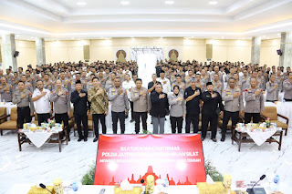 Gelar Silaturahmi Dengan Perguruan Silat se-Jateng, Kapolda Jateng Ajak Perguruan Silat Peringati 1 Suro dengan Kegiatan Positif
