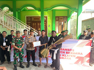 Polres Klaten Amankan Pendadaran PSHT dan Ajak Warga PSHT Gelar Bakti Religi Sambut Hari Bhayangkara ke-79