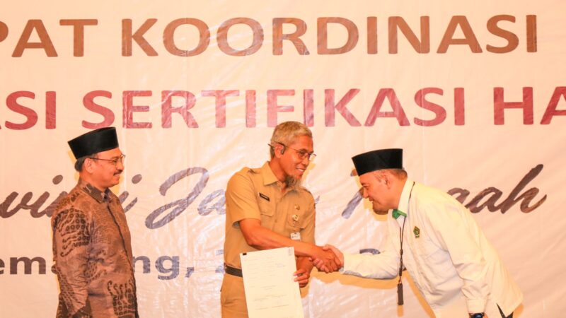 Percepatan 300 Ribu Sertifikasi Halal, Pemprov Jateng Upayakan Bantu Pembiayaan – Pemerintah Provinsi Jawa Tengah