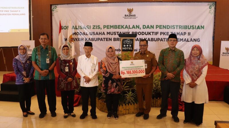63 Mustahik Brebes dan Pemalang Terima Bantuan Modal Usaha – Pemerintah Provinsi Jawa Tengah