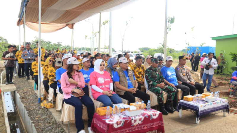 Kapolres Pekalongan Hadiri Penanaman Pohon dalam rangka HUT Indosiar ke-30