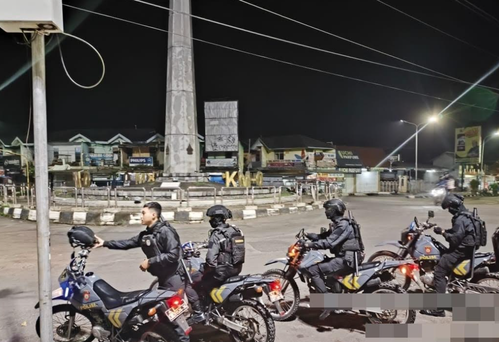 Polres Pekalongan Gelar Patroli KRYD, Antisipasi Aksi Premanisme dan Kejahatan