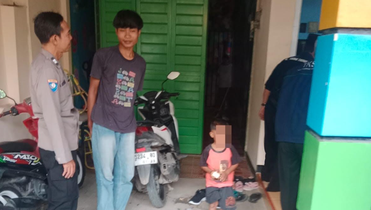 Polisi di Pekalongan Pertemukan Anak Terlantar dengan keluarganya