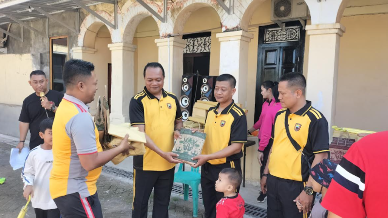 Polsek Kedungwuni Guyub Rukun Gelar Olahraga Bersama, Sambut HUT Bhayangkara Ke-79