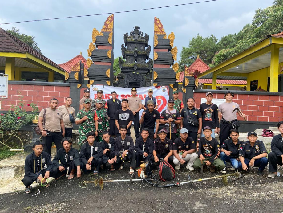Gelar Bakti Religi, Polsek Kajen Gandeng TNI, PSHT, Ormas dan Warga