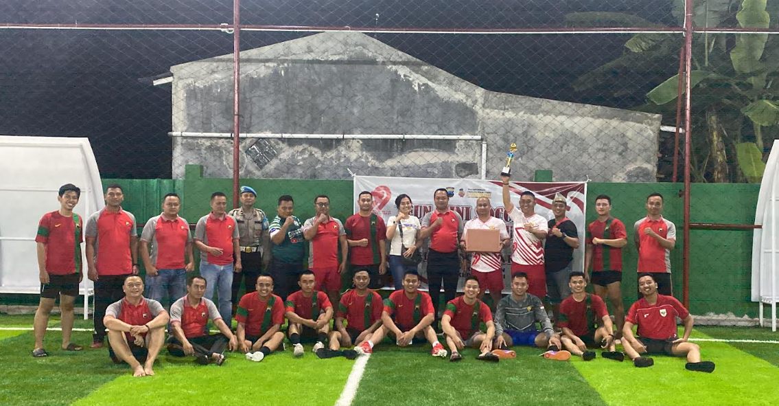 Meriah! Fun Mini Soccer Kapolres Cup Polres Pekalongan Sambut HUT Bhayangkara Ke-79