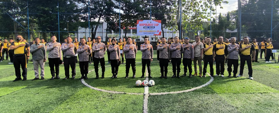 Polres Purbalingga Gelar Turnamen Mini Soccer Hari Bhayangkara Ke 79