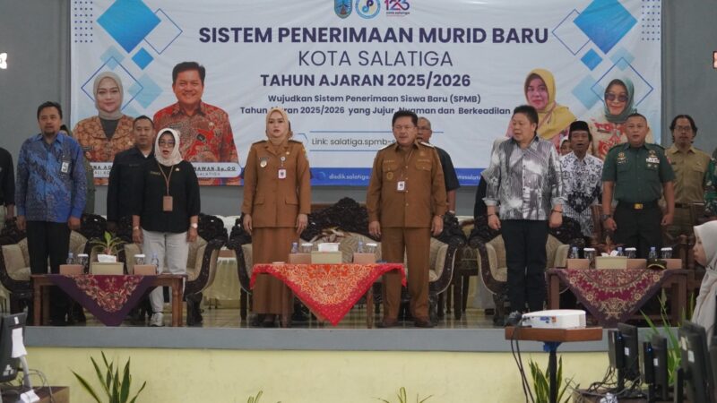 SPMB 2025/2026 Dibuka, Wali Kota Salatiga Tegaskan Komitmen Pendidikan Bersih dan Adil – Pemerintah Provinsi Jawa Tengah