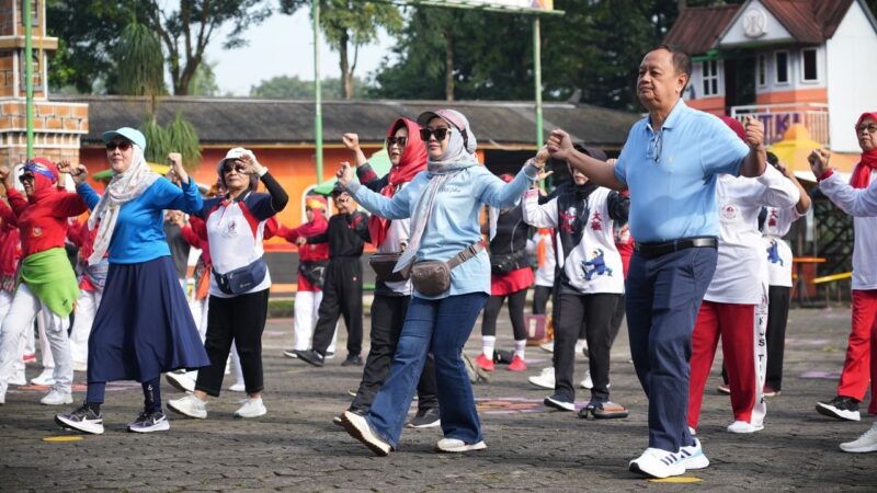 Meriahkan HLUN ke-29, Ratusan Lansia Ikuti Senam Bersama di Kota Magelang – Pemerintah Provinsi Jawa Tengah