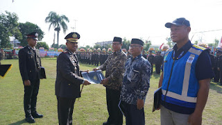 Polres Klaten Gelar Upacara Hari Bhayangkara ke-79, Kapolres Tekankan Transformasi dan Kedekatan dengan Masyarakat