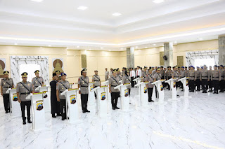 Polda Jateng Gelar Sertijab 3 PJU dan 5 Kapolres, Wujud Penyegaran Organisasi dan Peningkatan Pelayanan Masyarakat