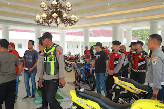 Polres Klaten Kawal Ketat Two Stroke Klaten Bersinar 2025, Ribuan Warga Aman dan Nyaman