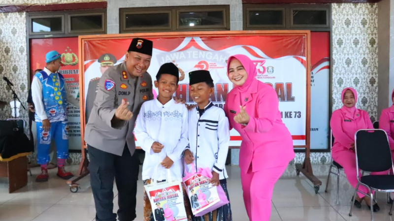 Sejumlah 24 Anak Ikuti Khitan Massal Gratis yang Digelar Polres Pekalongan